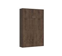 Lit escamotable vertical - Itamoby - Kentaro - 120x190 cm - Bois Noyer - 1 place