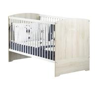 Lit bébé évolutif Little Big Bed Smile hêtre cendré (70 x 140 cm)