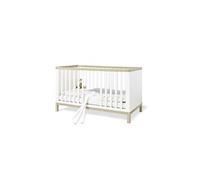 Lit evolutif 'Light' blanc bois