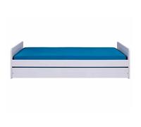 Lit Gigogne 1 Tiroir & Sommier ""Manily"" 90x200cm Blanc
