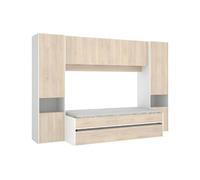 KWAI Lit gigogne enfant avec multiples rangements - 90 x 190 cm