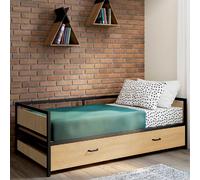 Lit gigogne DETROIT banquette