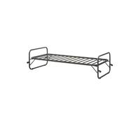 Lit gigogne simple 90x200cm métal noir LUCY