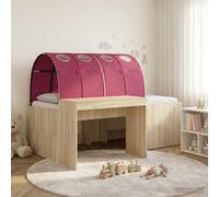 Lit haut pour enfants avec bureau Bois d'ingénierie Cadre de lit stable vidaXL v