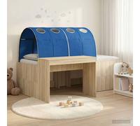 Lit haut pour enfants avec bureau Bois d'ingénierie Cadre de lit stable vidaXL v
