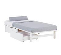 Lit homestyle4u marron