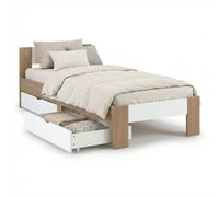 Lit homestyle4u marron