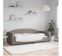 Lit journée/Lit de repos/1 place - Intemporel - taupe 90x200 cm tissu""Cdiscount2025"" FAFA 2463691