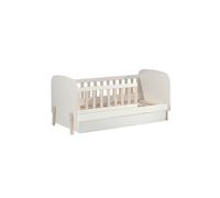 Lit Junior 70x140cm avec Tiroir de Lit - BODHI WHITE -