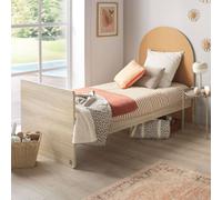Lit Junior 90x190 - Tête De Lit Forme Arche - Arche Caramel/marron 90X190