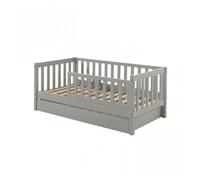 Lit Junior Tiroir Gigogne Gris