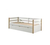 Lit Magrite Avec Tiroir Blanc