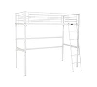 Alora Lit Mezzanine, 90cm x 190cm, Blanc