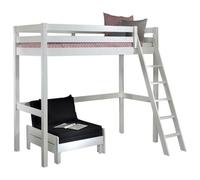 Vipack lit surélevé avec surface de couchage 90 x 200 cm y compris fauteuil-lit