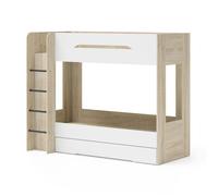Lit mezzanine SAMOA 80x200 avec tiroir - système de meubles pour chambre d’enfant