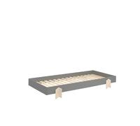 Lit Modulo Arrow Gris Empilable 90x200 L 203,6 X Lg 93,8 X H 27,5 Cm