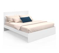 LIT OMAHA 160X200 CM BLANC