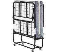 Lit pliant avec matelas en mousse de 4 pouces pour adultes et invités