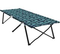 Lit pliant de camping vidaXL « Feuilles de la forêt » 206 x 76 x 74 cm