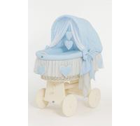 Lit pour bébé en fibres naturelles MY SWEET BABY blanc avec toit mobile et matelas PREMIUM hypoallergénique