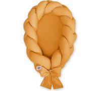 Lit pour bébé tressé 2 en 1 - moutarde - 66/75 cm