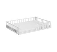 Lit pour enfant Vitalispa Minno Blanc 140x200 avec matelas, Model 57760
