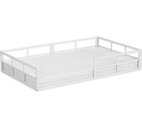 Lit pour enfant Vitalispa Minno Blanc 120x200 avec matelas, Model 57758