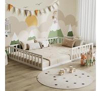 Lit pour enfant Vitalispa Minno Blanc 205x145cm sans matelas, Model 56644