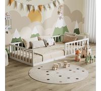 Lit pour enfant Vitalispa Minno Blanc 90x200 sans matelas, Model 56636