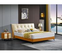 Lit rembourré Design Luxe Double Lits Hôtel Luxe Hôtel 180x200 Chesterfield