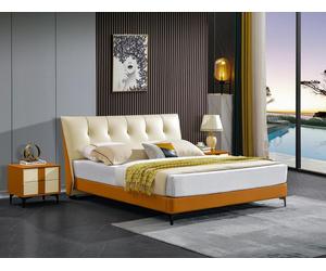 Lit rembourré Design Luxe Double Lits Hôtel Luxe Hôtel 180x200 Chesterfield