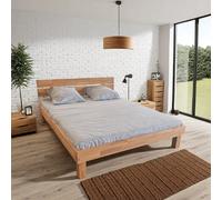 WEBER INDUSTRIES Lit Riva 180x200 cm/Hêtre Massif huilé