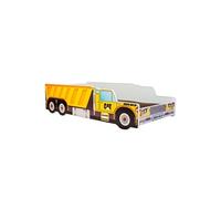 Lit simple enfant camion de chantier160 avec matelas