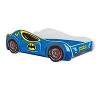 Lit simple enfant hero-batmobile 160 avec matelas Bleu G