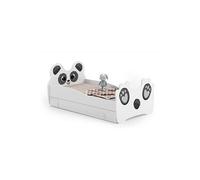 Lit simple enfant PANDA 160 + tiroir de rangement avec matelas