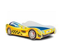 Kobi Lit simple enfant TAXI 140x70 avec matelas