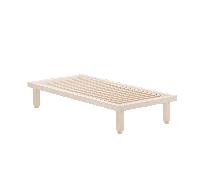 Lit simple Kaya XSmall 90x200cm sans tête de lit LxWxH 200x90x38cm
