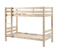 Vipack Lit mezzanine Pino hauteur 160 cm Naturel