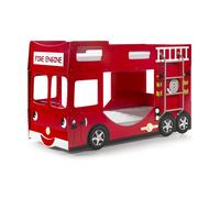 Fire Engine Bunk Bed Bunk scftbb19 MDF Red 211 x 96 x 130 cm