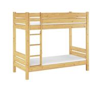 Lit superposé extra stable pin massif 80x190 accessoires variables