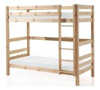 Pack - Lit Superposé Enfant & Tiroir Pino 182cm Naturel