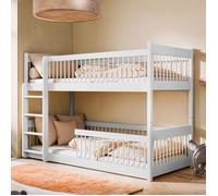 Lit superposé pour enfant - Transformable en 2 lits simples - Taille de couchage 80x180 cm - Autres tailles 90x190 / 90x200 -