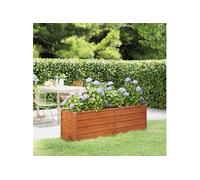 vidaXL Jardinière surélevée Bussandri Exclusive 160x40x45 cm acier corten rouillé