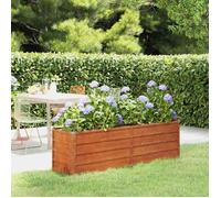Lit surélevé de jardin - vidaXL - Acier corten - 160x40x45 cm - Rouillé - Fond ouvert - Cadre robuste