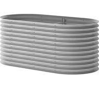 Lit surélevé OK-Living Argent 200x100cm, Model 54724