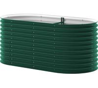 Lit surélevé OK-Living Vert 200x100cm, Model 54726