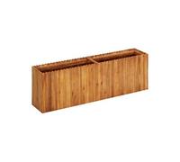 vidaXL Lit surélevé de jardin 150 x 30 x 50 cm bois massif d'acacia