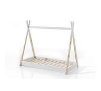 Lit Tipi 70x140 Blanc