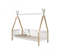 Vipack Lit Tipi HK 90 x 200 cm Blanc