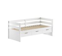 Lit vipack blanc